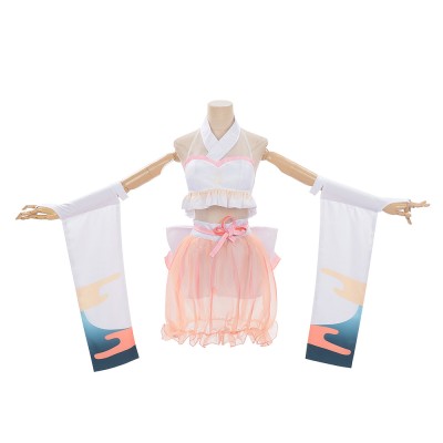 Cosmic Princess Kaguya Kaguya Pink Swimsuit Cosplay Costume Halloween Carnival Outfit