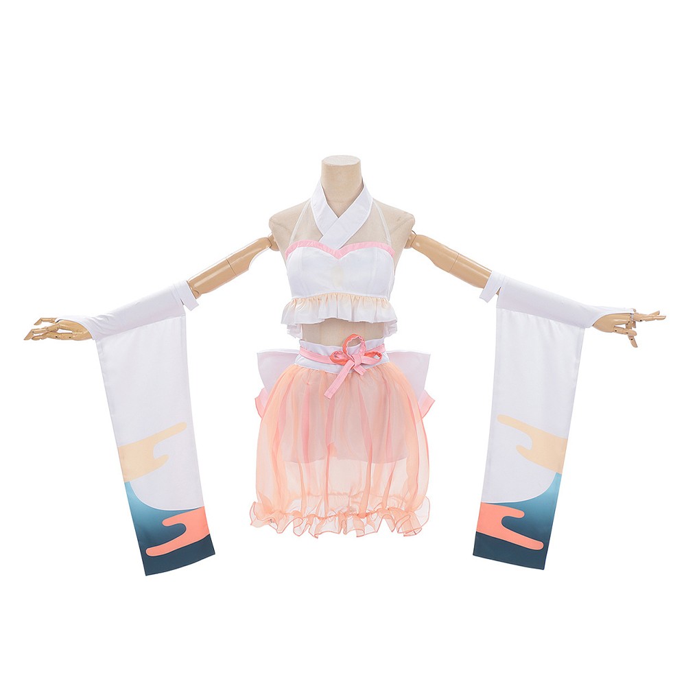 Cosmic Princess Kaguya Kaguya Pink Swimsuit Cosplay Costume Halloween Carnival Outfit