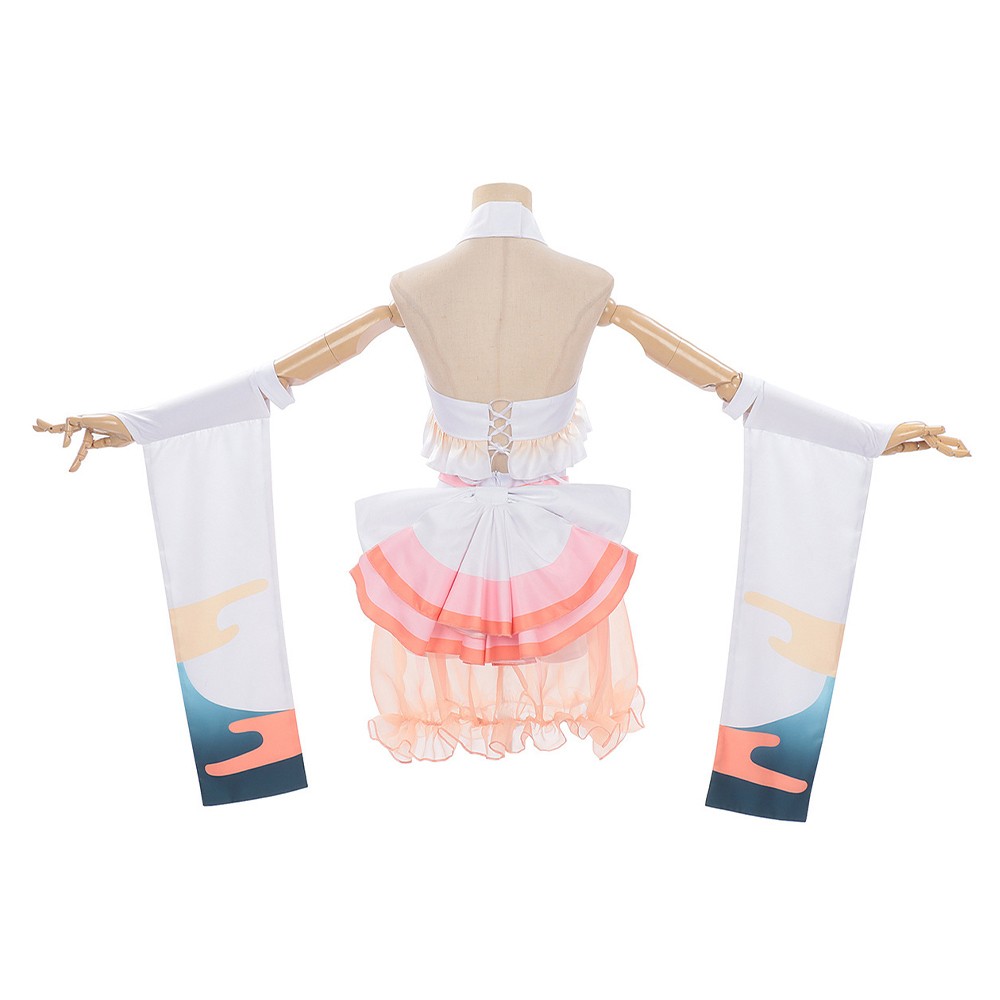Cosmic Princess Kaguya Kaguya Pink Swimsuit Cosplay Costume Halloween Carnival Outfit