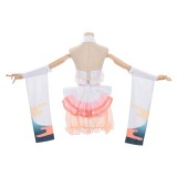 Cosmic Princess Kaguya Kaguya Pink Swimsuit Cosplay Costume Halloween Carnival Outfit