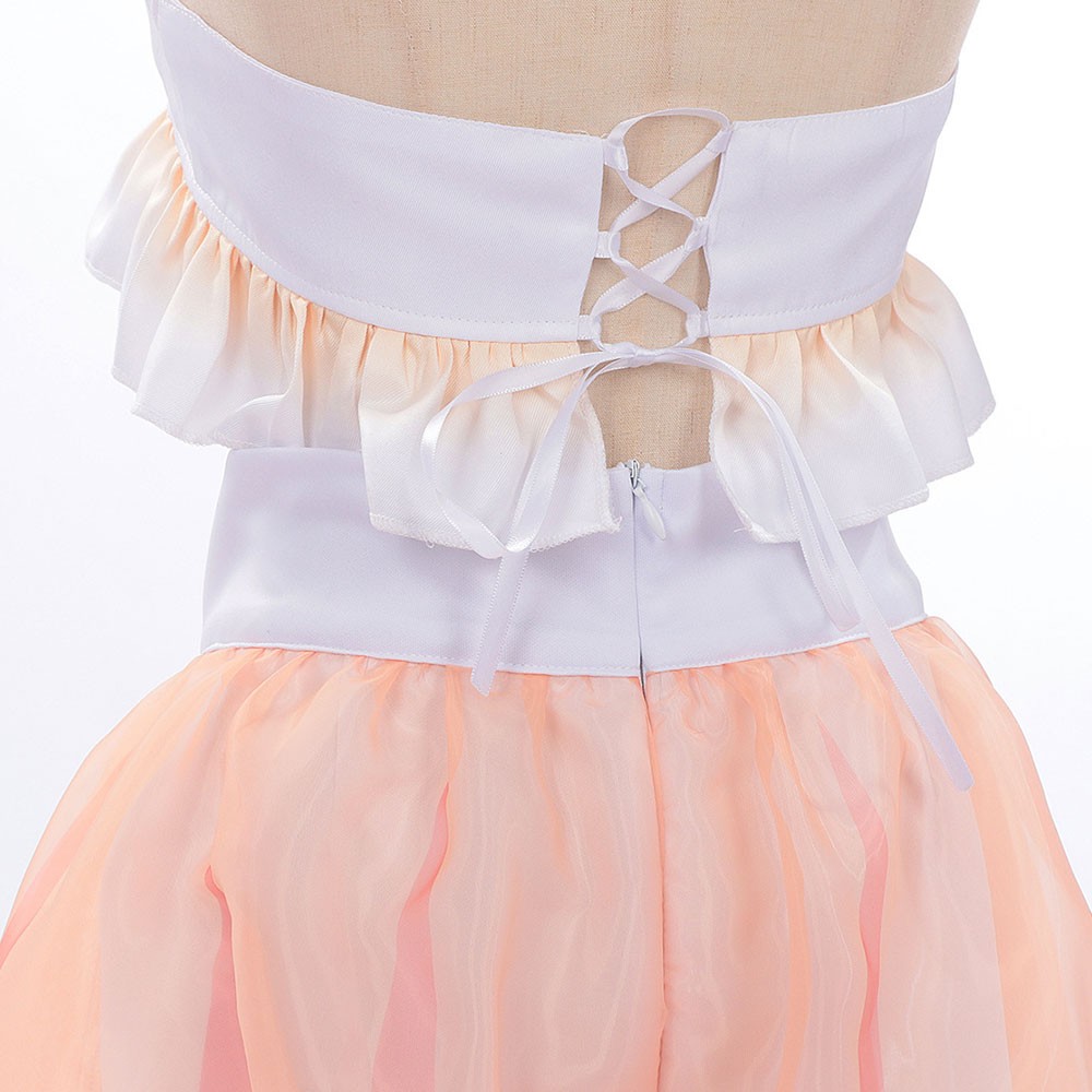 Cosmic Princess Kaguya Kaguya Pink Swimsuit Cosplay Costume Halloween Carnival Outfit