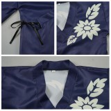 Cosmic Princess Kaguya Kaguya Women Blue Kimono Cosplay Costume Halloween Carnival Outfit