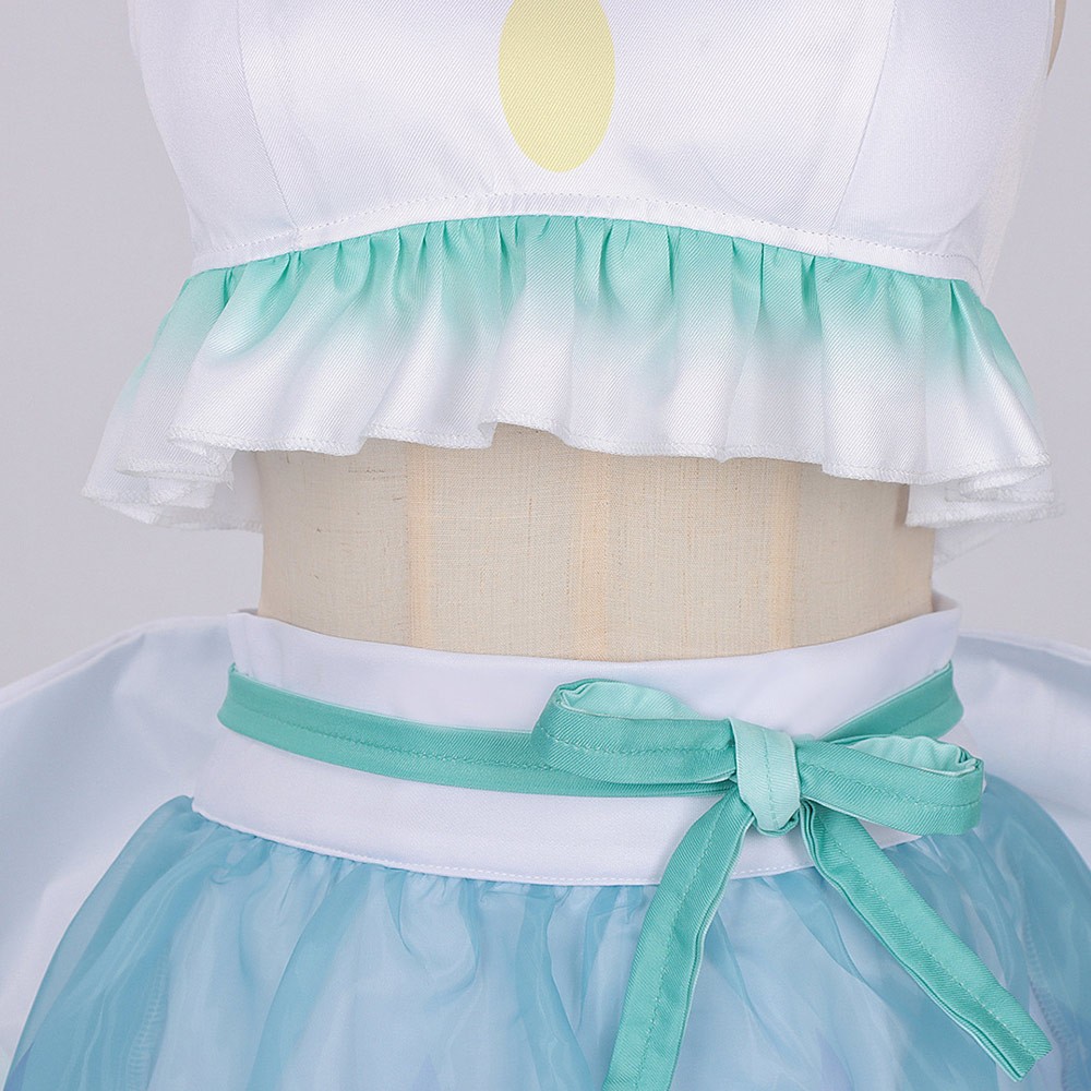 Cosmic Princess Kaguya Iroha Sakayori Women Blue Swimsuit Cosplay Costume Halloween Carnival Outfit
