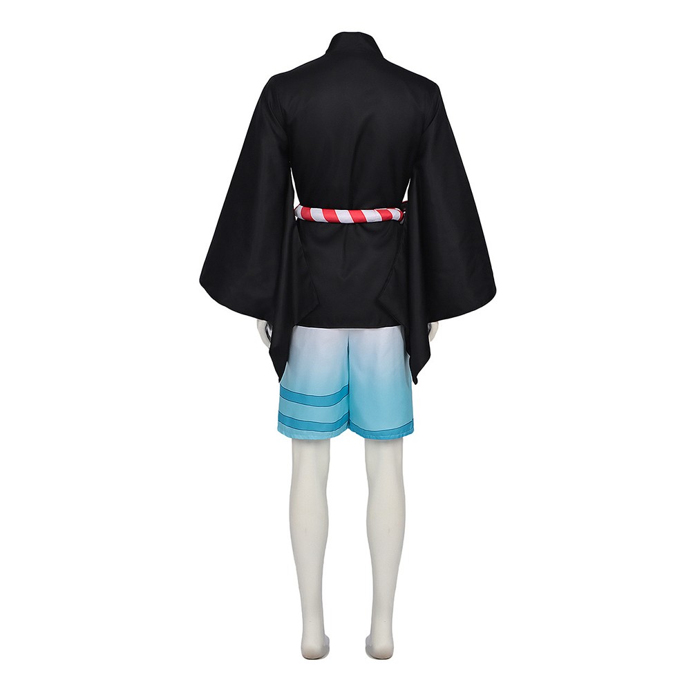 Cosmic Princess Kaguya Akira Mikado Black Cosplay Costume Halloween Carnival Outfit