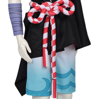 Cosmic Princess Kaguya Akira Mikado Black Cosplay Costume Halloween Carnival Outfit