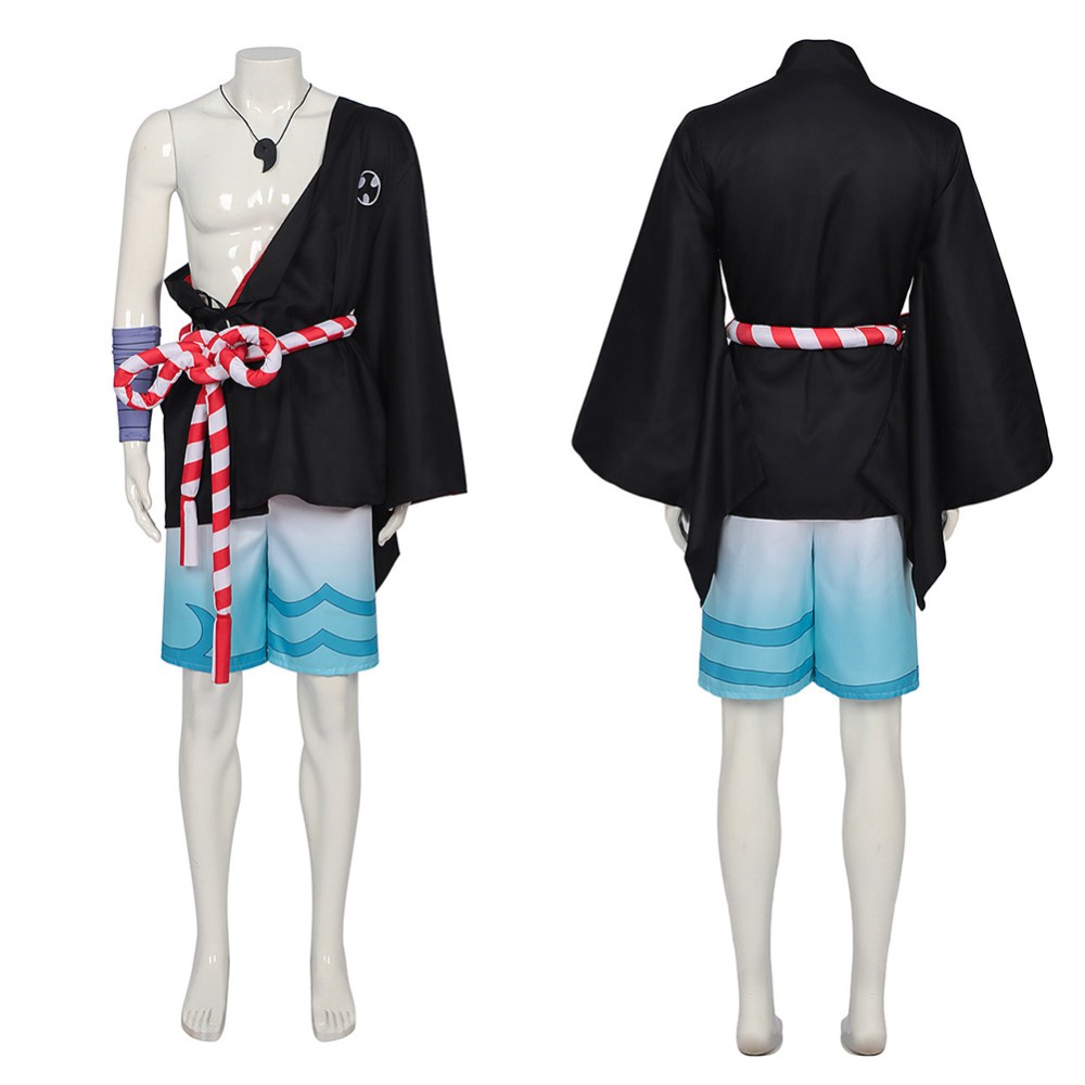 Cosmic Princess Kaguya Akira Mikado Black Cosplay Costume Halloween Carnival Outfit