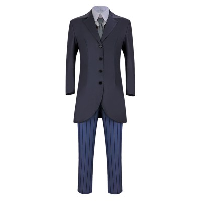 Corpse Bride Victor Black Wedding Suit Cosplay Costume Halloween Carnival Outfit
