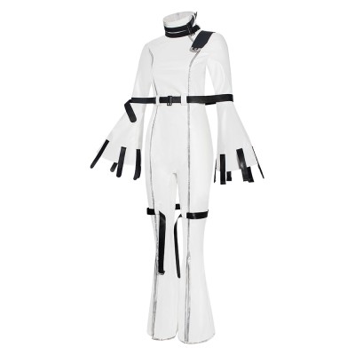 Code Geass C.C. Women White Cosplay Costume Halloween Carnival Outfit