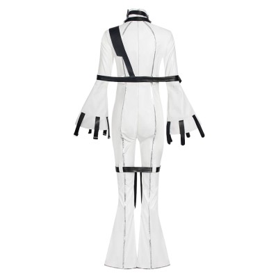 Code Geass C.C. Women White Cosplay Costume Halloween Carnival Outfit