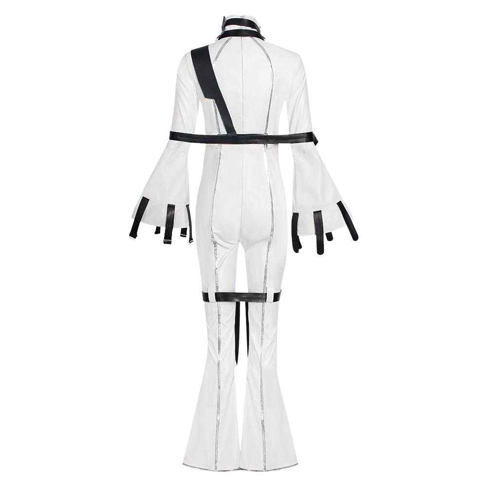 Code Geass C.C. Women White Cosplay Costume Halloween Carnival Outfit