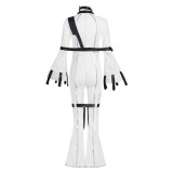 Code Geass C.C. Women White Cosplay Costume Halloween Carnival Outfit