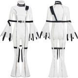 Code Geass C.C. Women White Cosplay Costume Halloween Carnival Outfit