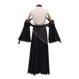 Code Geass C.C. Women Black Dress Cosplay Costume Halloween Carnival Outfit