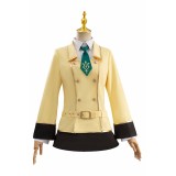 Code Geass 2024 C.C. Yellow Uniform Suit Cosplay Costume Halloween Carnival Outfit