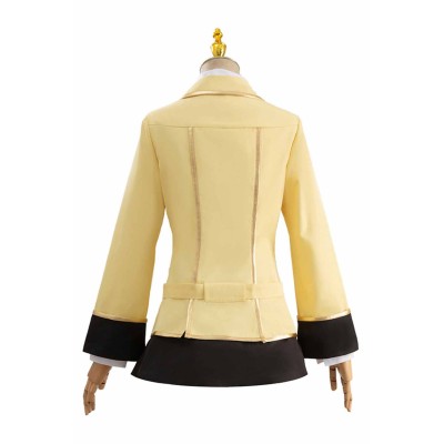 Code Geass 2024 C.C. Yellow Uniform Suit Cosplay Costume Halloween Carnival Outfit