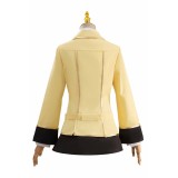 Code Geass 2024 C.C. Yellow Uniform Suit Cosplay Costume Halloween Carnival Outfit
