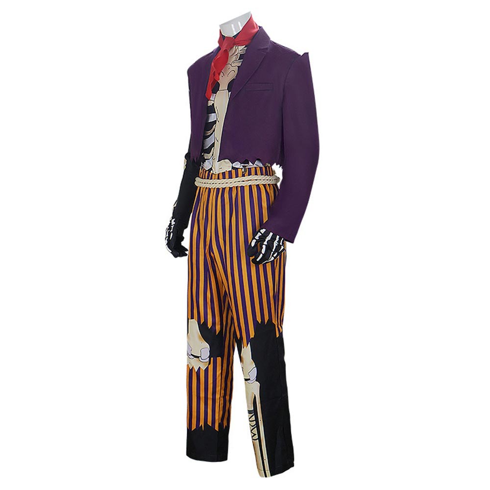 CoCo Hé‌ctor Rivera Purple Cosplay Costume Halloween Carnival Outfit
