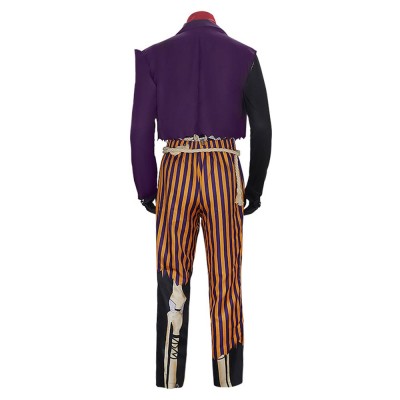 CoCo Hé‌ctor Rivera Purple Cosplay Costume Halloween Carnival Outfit