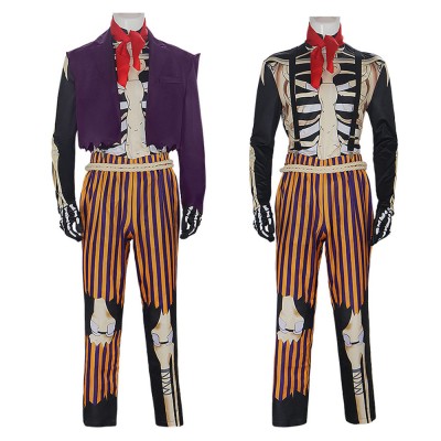 CoCo Hé‌ctor Rivera Purple Cosplay Costume Halloween Carnival Outfit