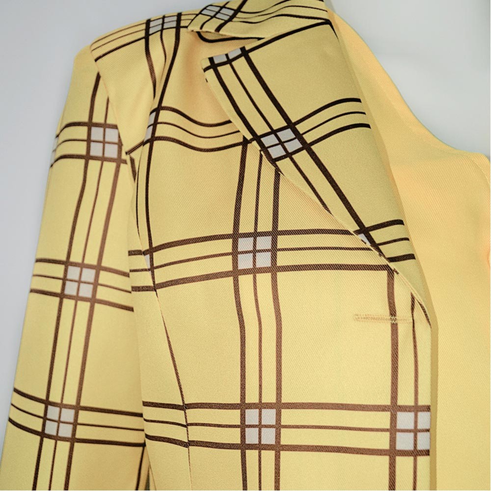 Clueless Cher Horowitz Yellow Uniform Suit Cosplay Costume Halloween Carnival Outfit