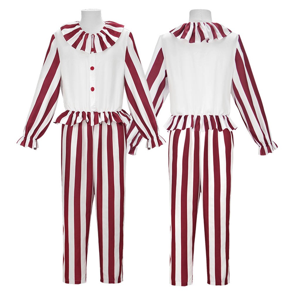 Clown in A Cornfield the Clown Party Cosplay Costume Halloween Carnival Outfit