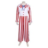 Clown in A Cornfield (2025) Flando the Clown Men Cosplay Costume Halloween Carnival Outfit