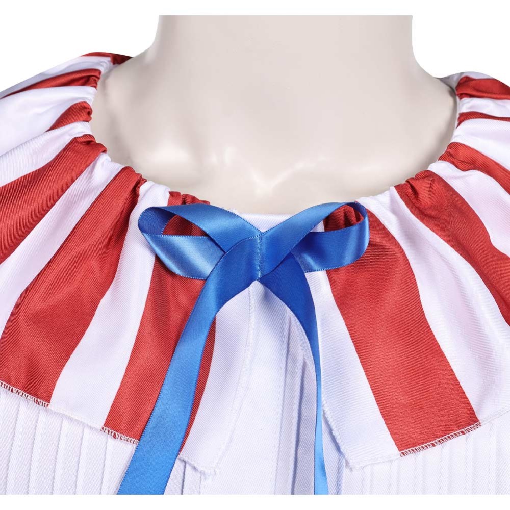 Clown in A Cornfield (2025) Flando the Clown Men Cosplay Costume Halloween Carnival Outfit