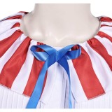 Clown in A Cornfield (2025) Flando the Clown Men Cosplay Costume Halloween Carnival Outfit