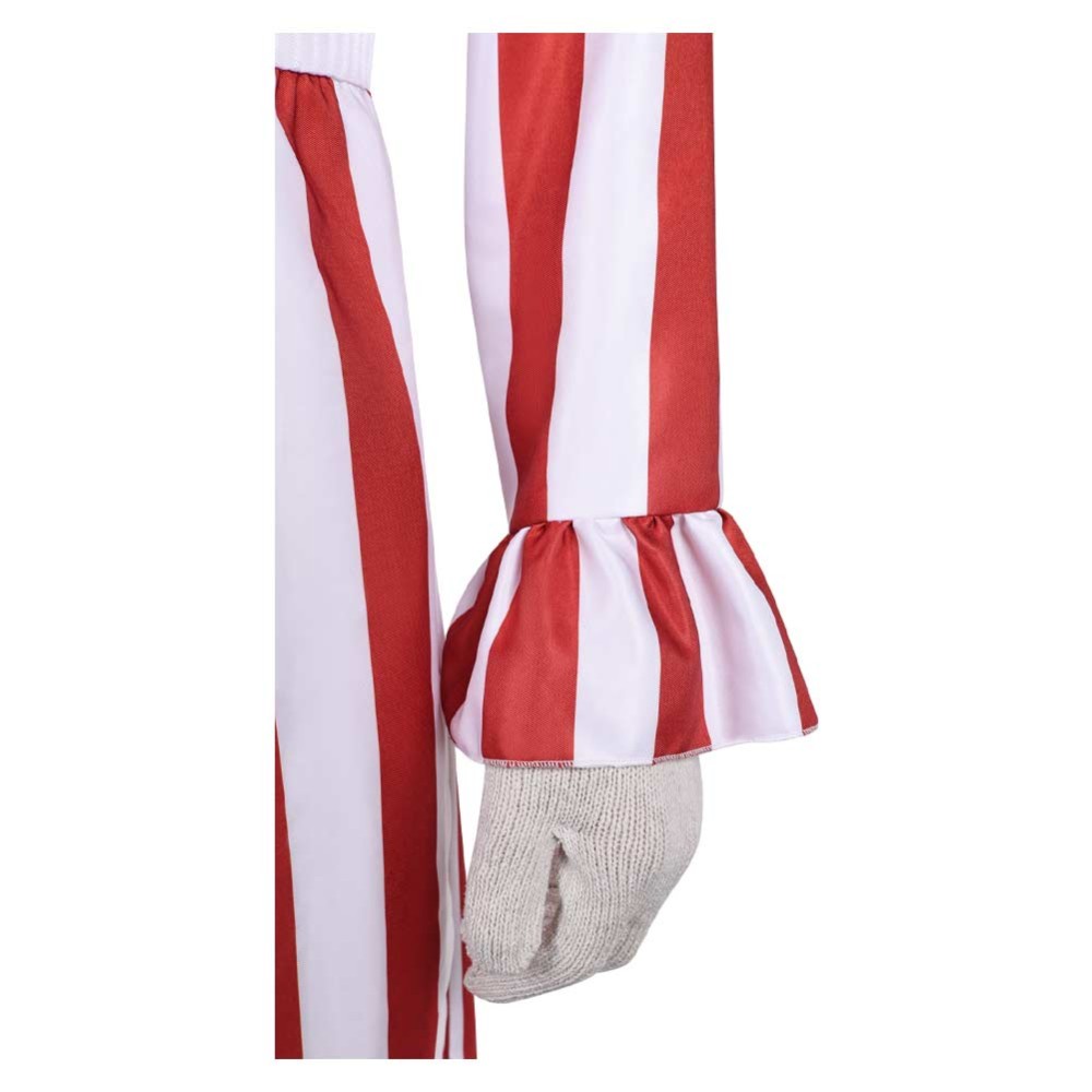 Clown in A Cornfield (2025) Flando the Clown Men Cosplay Costume Halloween Carnival Outfit