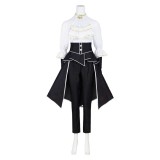 Clair Obscur Maelle Women White and Black Cosplay Costume Halloween Carnival Outfit