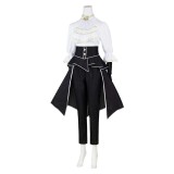 Clair Obscur Maelle Women White and Black Cosplay Costume Halloween Carnival Outfit