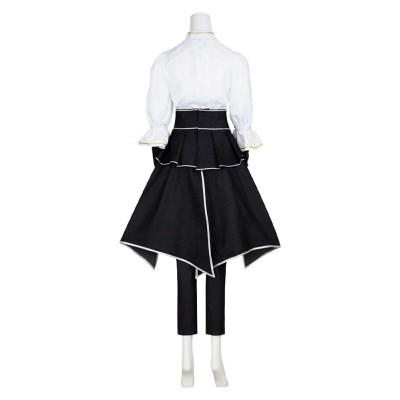 Clair Obscur Maelle Women White and Black Cosplay Costume Halloween Carnival Outfit