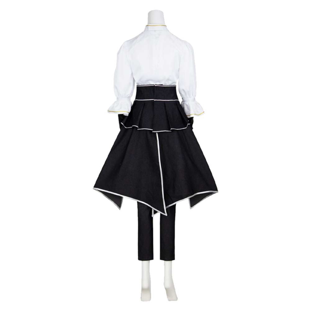 Clair Obscur Maelle Women White and Black Cosplay Costume Halloween Carnival Outfit