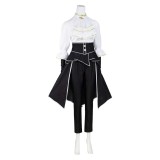 Clair Obscur Maelle Women White and Black Cosplay Costume Halloween Carnival Outfit