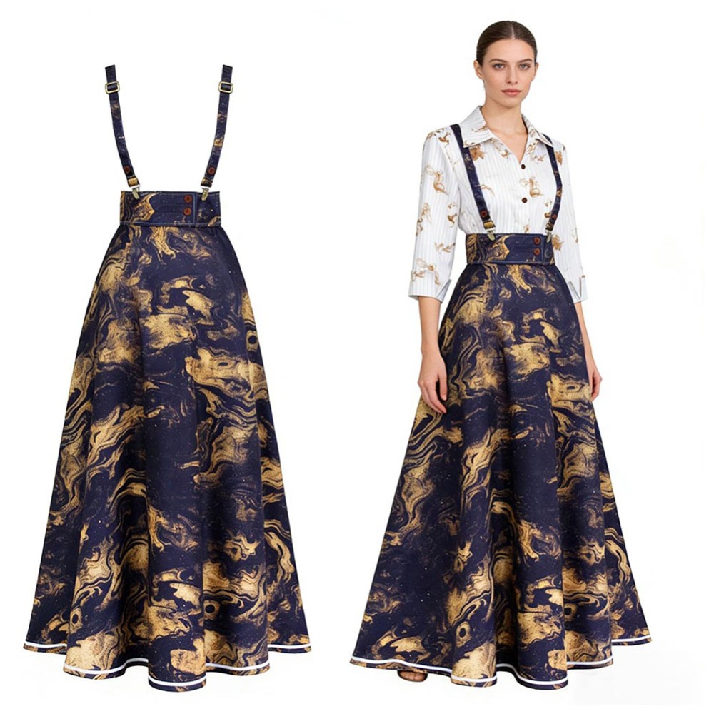 Clair Obscur：Expedition 33 Clea Women Blue Dress Cosplay Costume Halloween Carnival Outfit