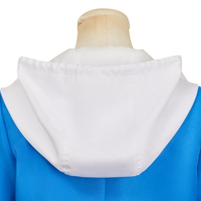 City The Animation Nagumo Midori Blue Hoodie Short Set Party Cosplay Costume Halloween Carnival
