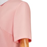 City The Animation Ayumu Niikura Pink Shirt Skirt Set Party Cosplay Costume Halloween Carnival