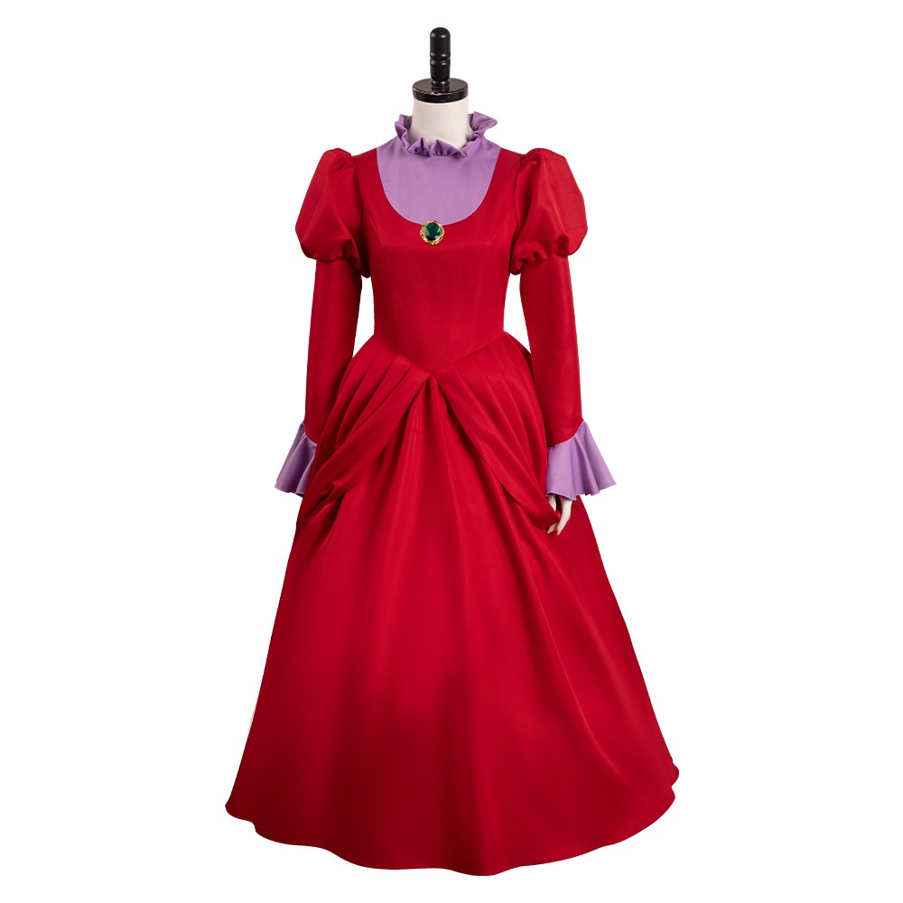 Cinderella Lady Tremaine Stepmother Suit Cosplay Costume Halloween Carnival Outfit