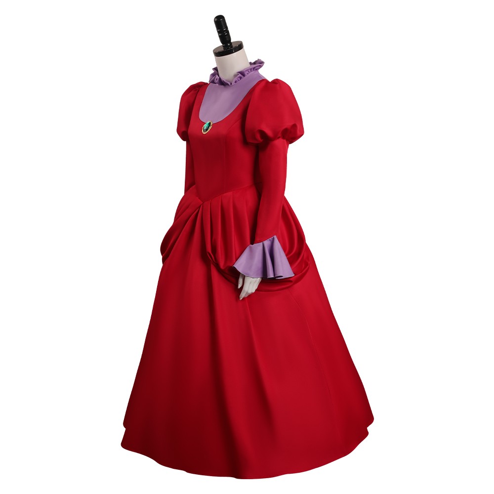 Cinderella Lady Tremaine Stepmother Suit Cosplay Costume Halloween Carnival Outfit