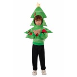 Christmas Tree Kids Children Jacket Suit Cosplay Costume Halloween Carnival Outfit
