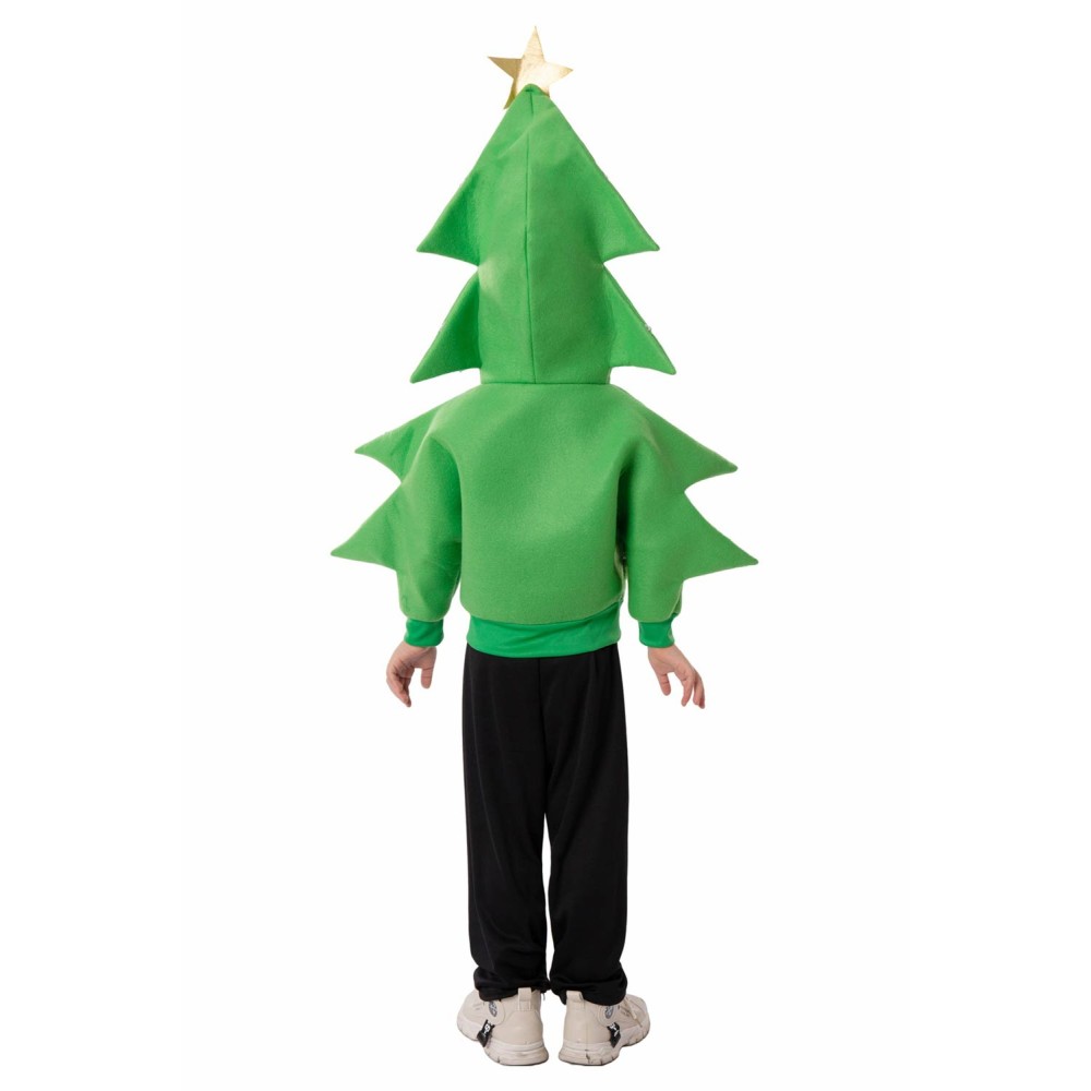 Christmas Tree Kids Children Jacket Suit Cosplay Costume Halloween Carnival Outfit