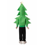 Christmas Tree Kids Children Jacket Suit Cosplay Costume Halloween Carnival Outfit