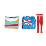 Child's Play Chucky Women Blue Cosplay Costume Halloween Carnival Outfit