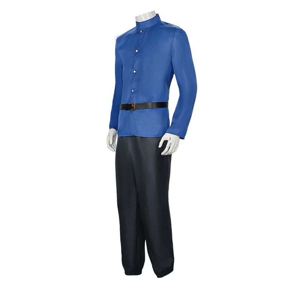 Chikyuu no Undou ni Tsuite Rafał Blue Cosplay Costume Halloween Carnival Outfit