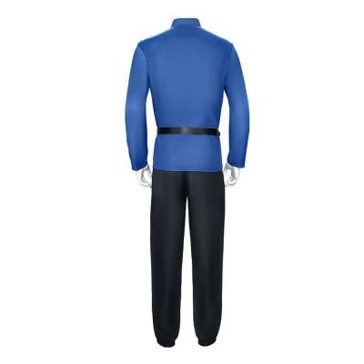 Chikyuu no Undou ni Tsuite Rafał Blue Cosplay Costume Halloween Carnival Outfit