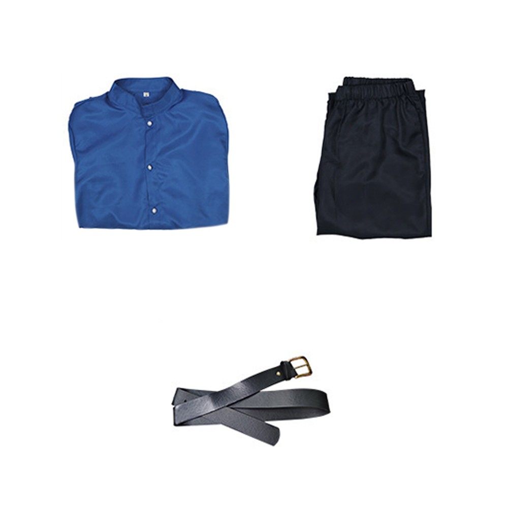 Chikyuu no Undou ni Tsuite Rafał Blue Cosplay Costume Halloween Carnival Outfit