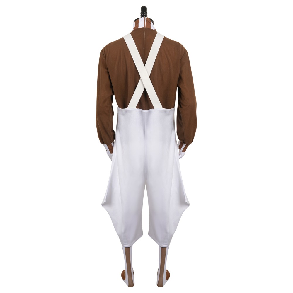 Charlie and the Chocolate Factory Oompa Loompa Cosplay Costume Halloween Carnival Outfit