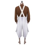 Charlie and the Chocolate Factory Oompa Loompa Cosplay Costume Halloween Carnival Outfit