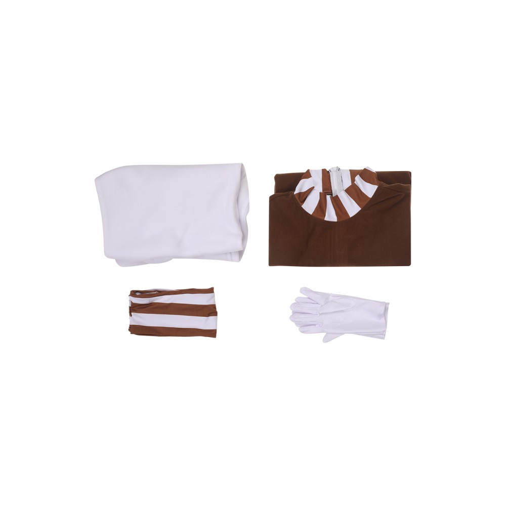 Charlie and the Chocolate Factory Oompa Loompa Cosplay Costume Halloween Carnival Outfit