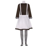 Charlie and the Chocolate Factory Oompa Loompa Female Cosplay Costume Halloween Carnival Outfit